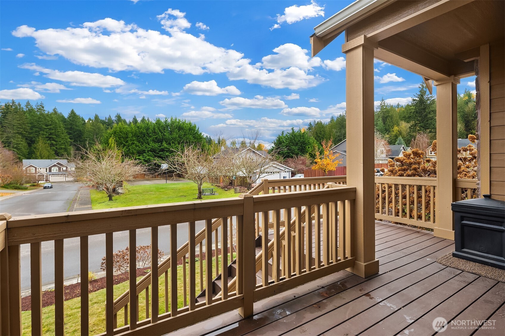 12902 194th Ave Court East Bonney Lake, WA 98391 - Photo 5 of 40 a view of city from a balcony