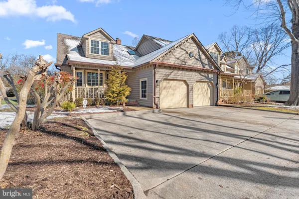 a front view of a building