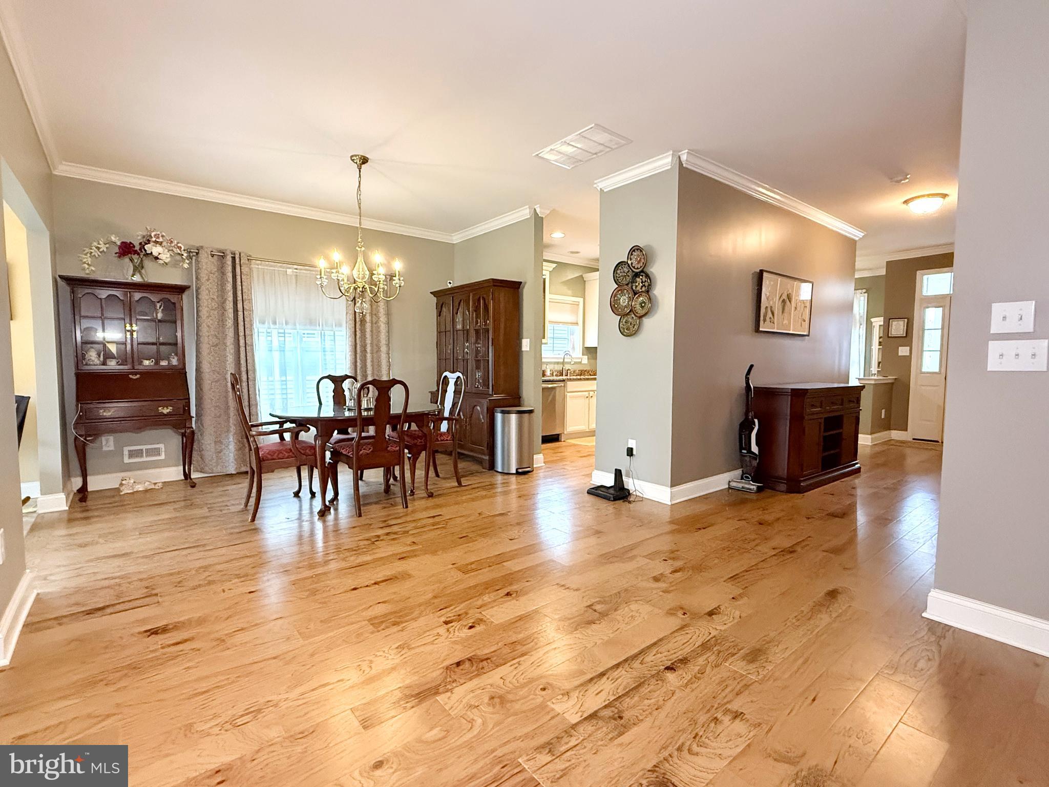 140 Weatherby Lane Glassboro, NJ 08028 - Photo 35 of 85 a view of a dining room with furniture and chandelier