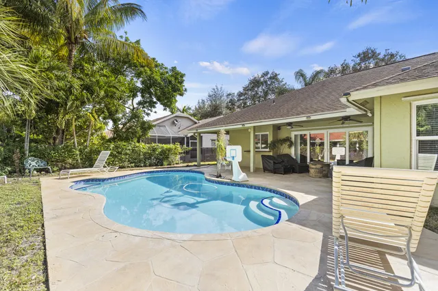 a view of a house with pool