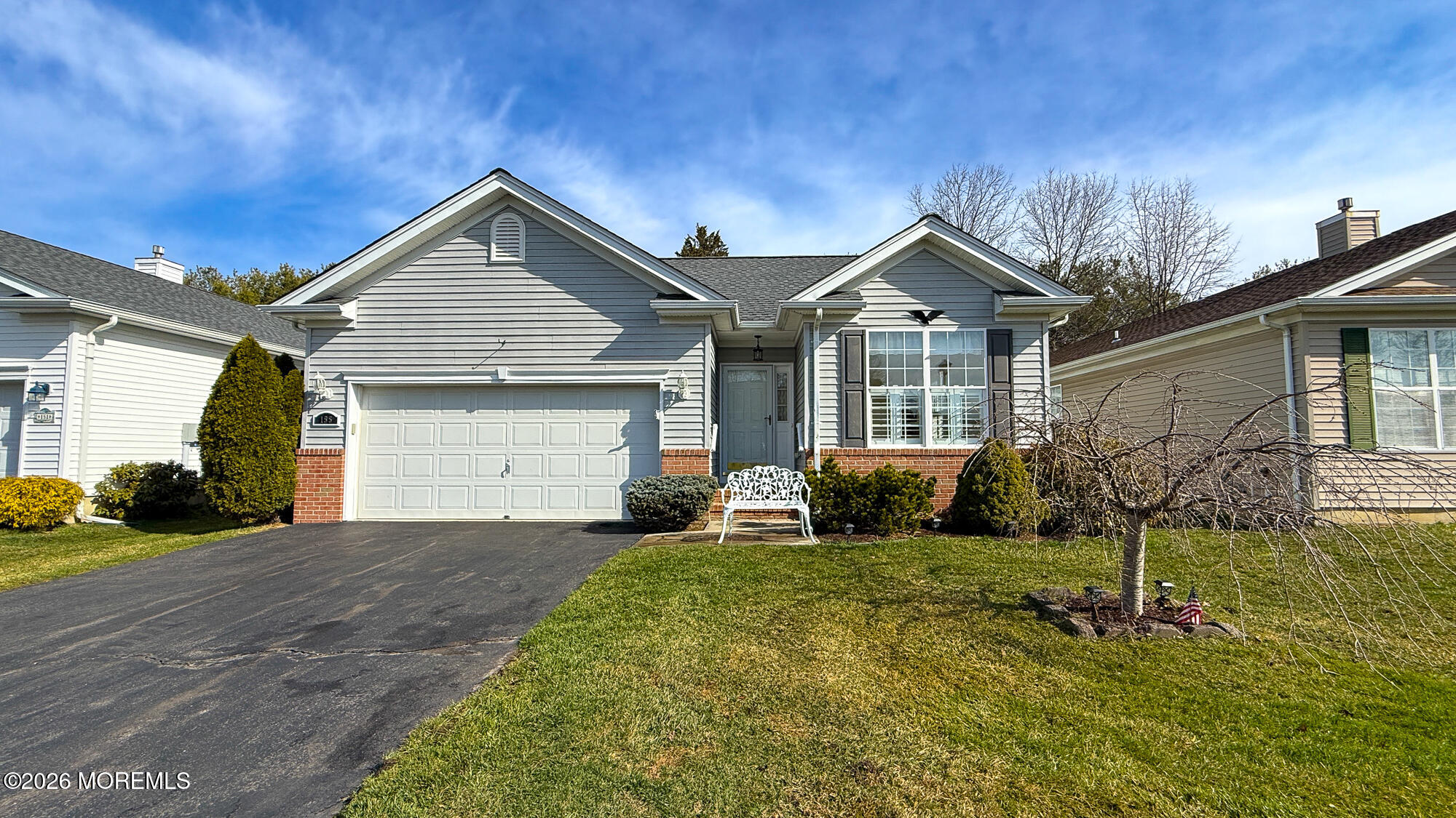 155 Wordsworth Road Brick, NJ 08724 - Photo 1 of 42 a front view of a house with a yard and garage