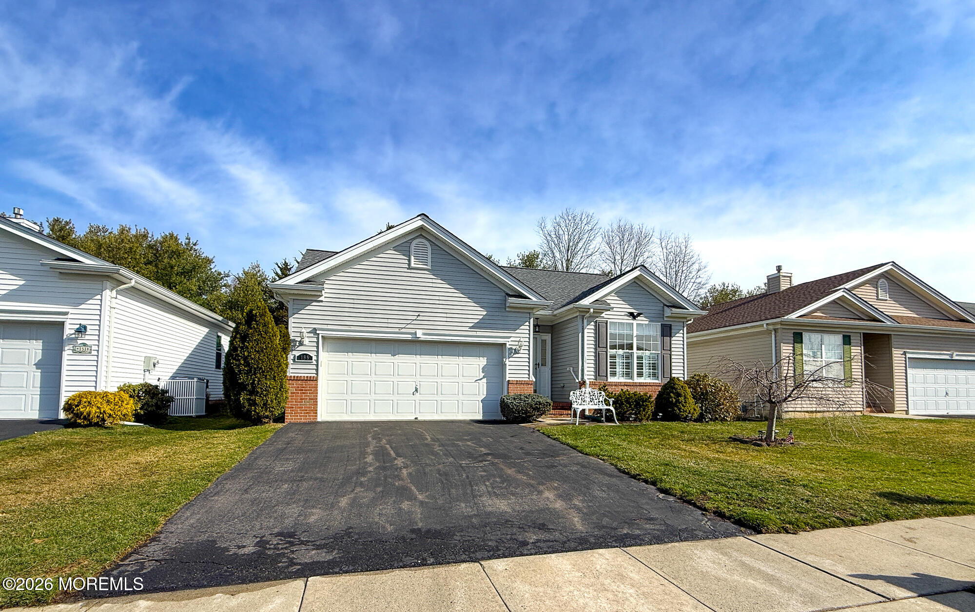 155 Wordsworth Road Brick, NJ 08724 - Photo 2 of 42 a front view of a house with a yard and garage