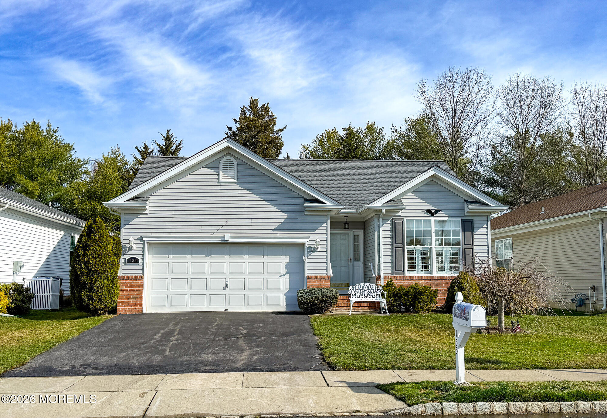 155 Wordsworth Road Brick, NJ 08724 - Photo 3 of 42 a front view of a house with a garden