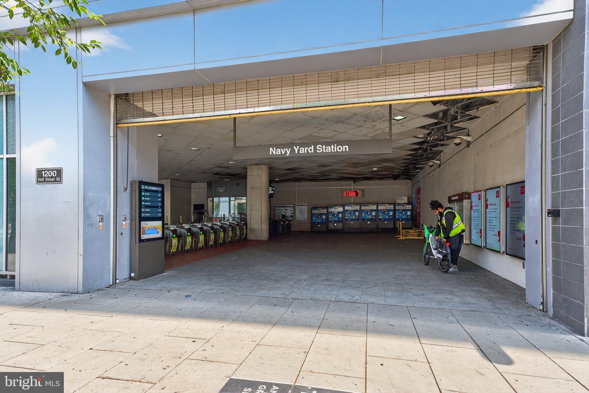 37 L Street Southeast, Unit A701 Washington, DC 20003 - Photo 37 of 45 a view of a garage with the table and chairs