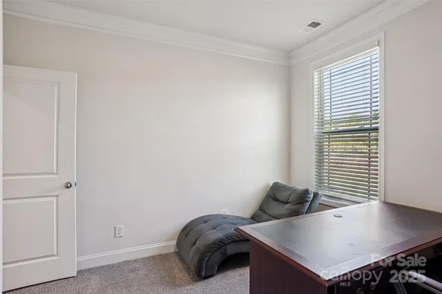 a view of workspace with furniture