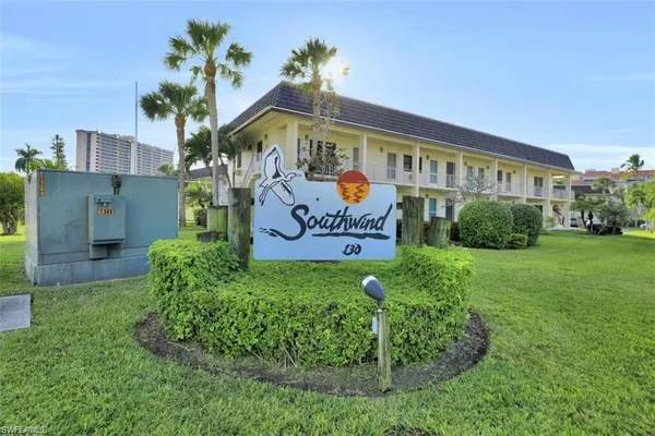 a sign on the side of the building