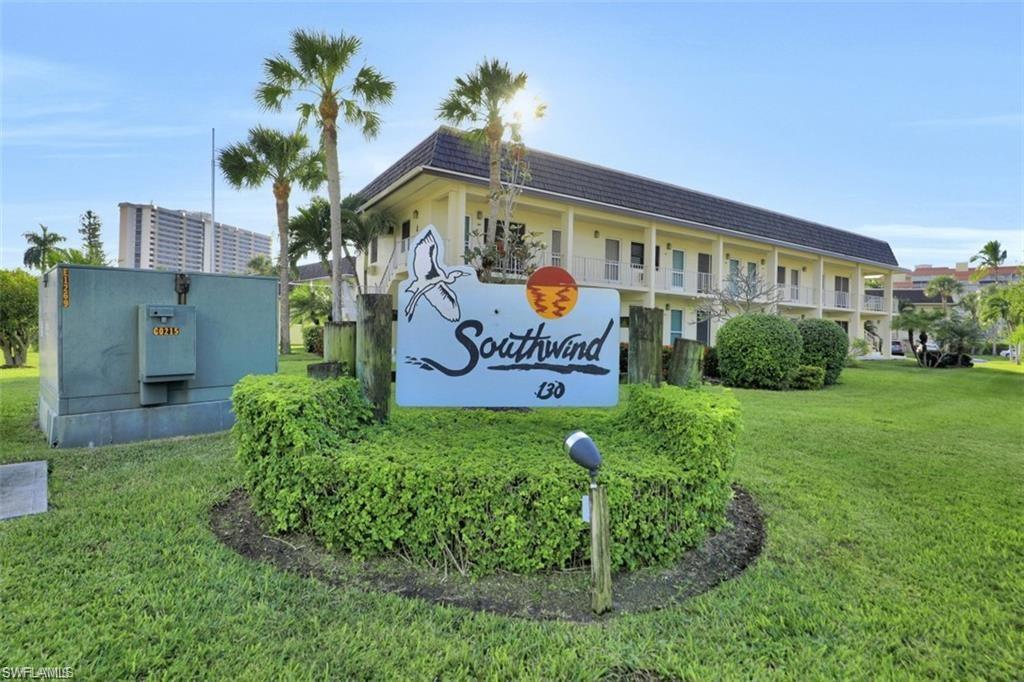 a sign on the side of the building