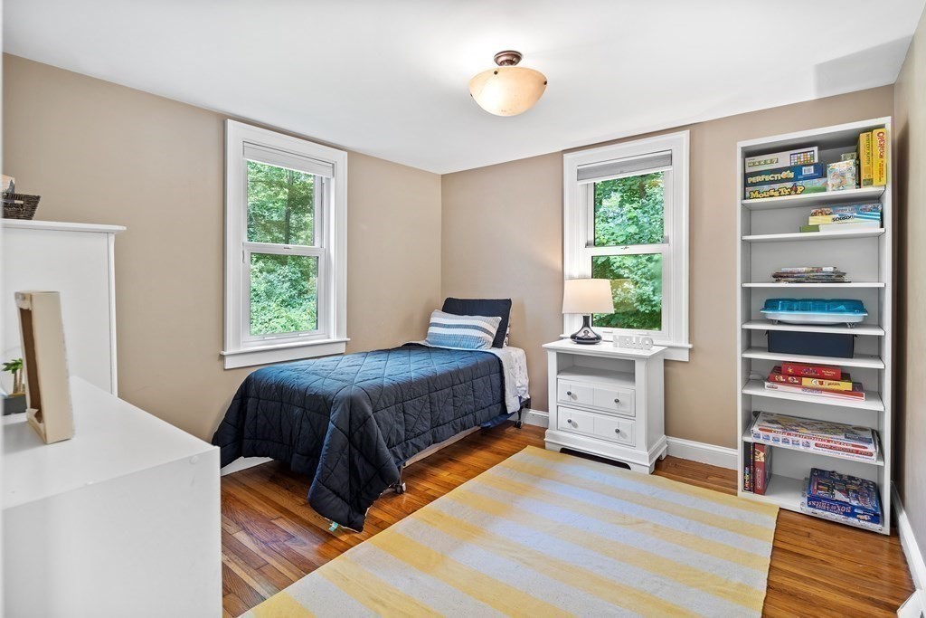 143 Boston Post Road Wayland, MA 01778 - Photo 10 of 17 a bedroom with a bed and a dresser next to a window