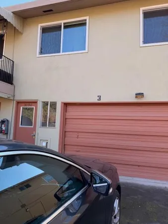 a view of a door of the house