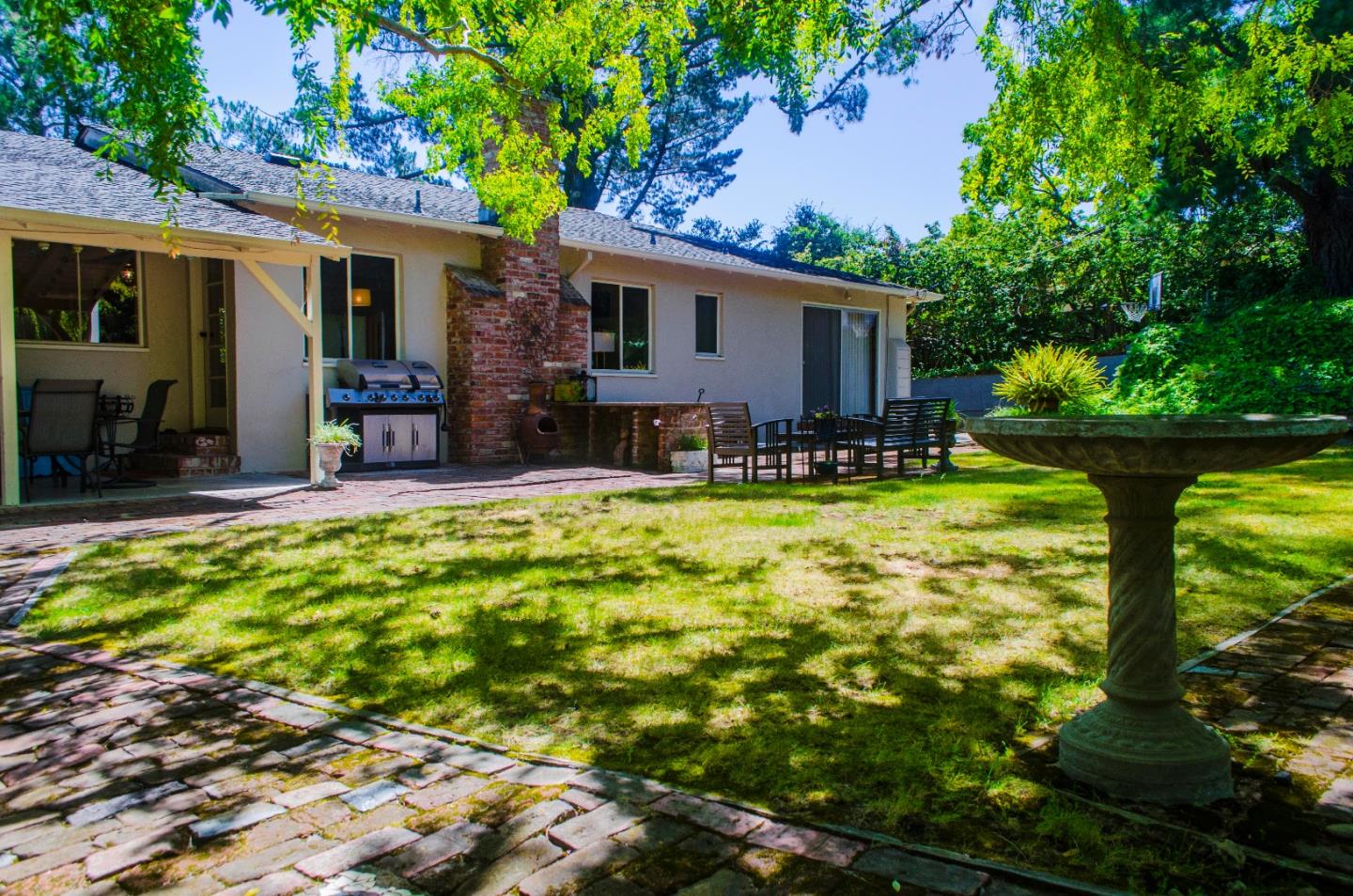 940 Black Mountain Road Hillsborough, CA 94010 - Photo 17 of 20 a view of a house with swimming pool
