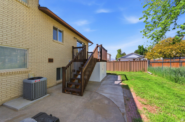 2632 North 140 West Sunset, UT 84015 - Photo 12 of 12 View of patio / terrace with stairway