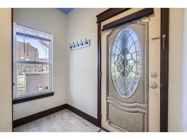 a view of door lock