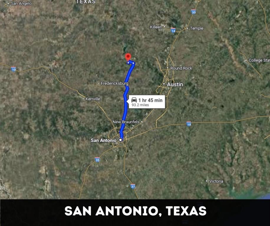 0 Hill Ridge Drive Granite Shoals, TX 78654 - Photo 7 of 26 Aerial overview of property's location