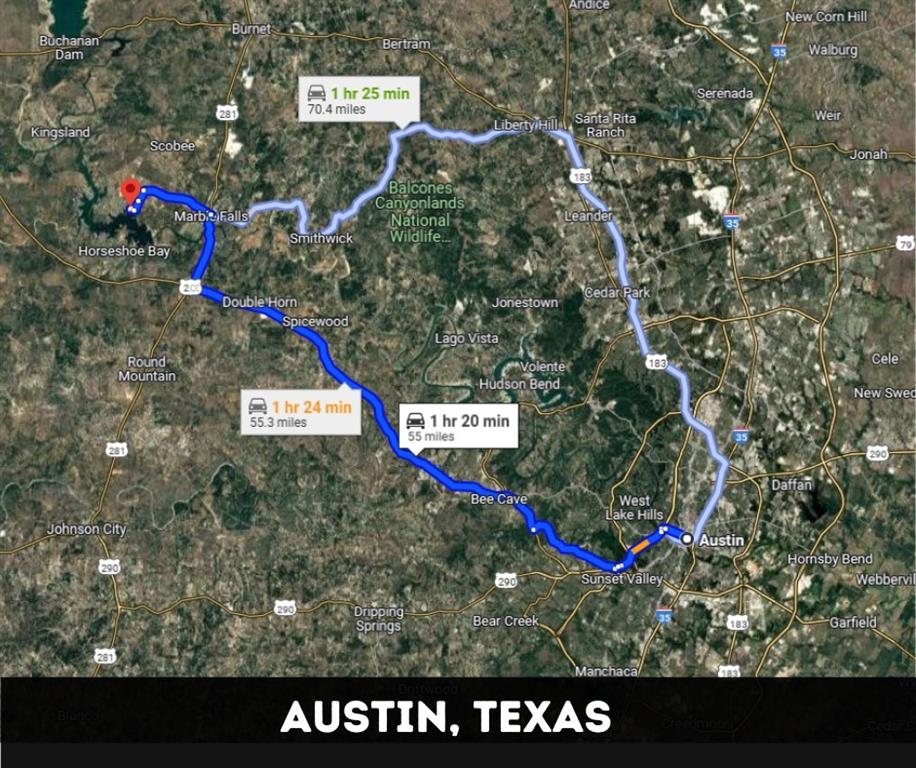 0 Hill Ridge Drive Granite Shoals, TX 78654 - Photo 8 of 26 Map / location