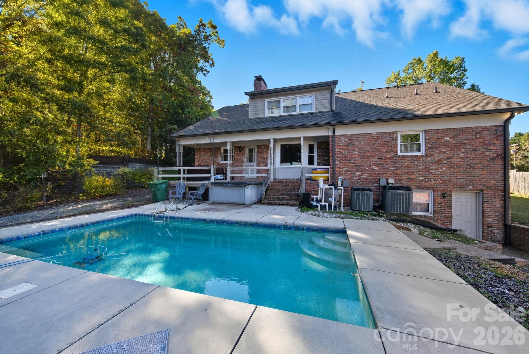 417 Park Ridge Road Albemarle, NC 28001 - Photo 45 of 47 a front view of a house with garden
