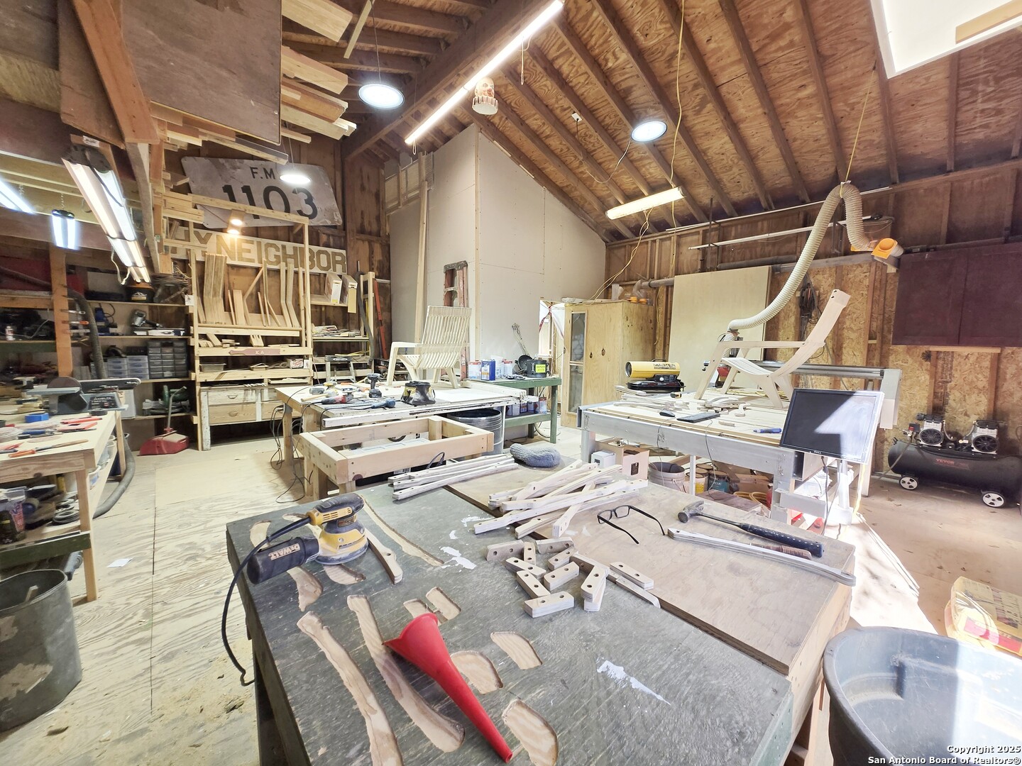 5564 Farm To Market Road 1103 Schertz, TX 78108 - Photo 34 of 35 a living room with lots of furniture and a chandelier