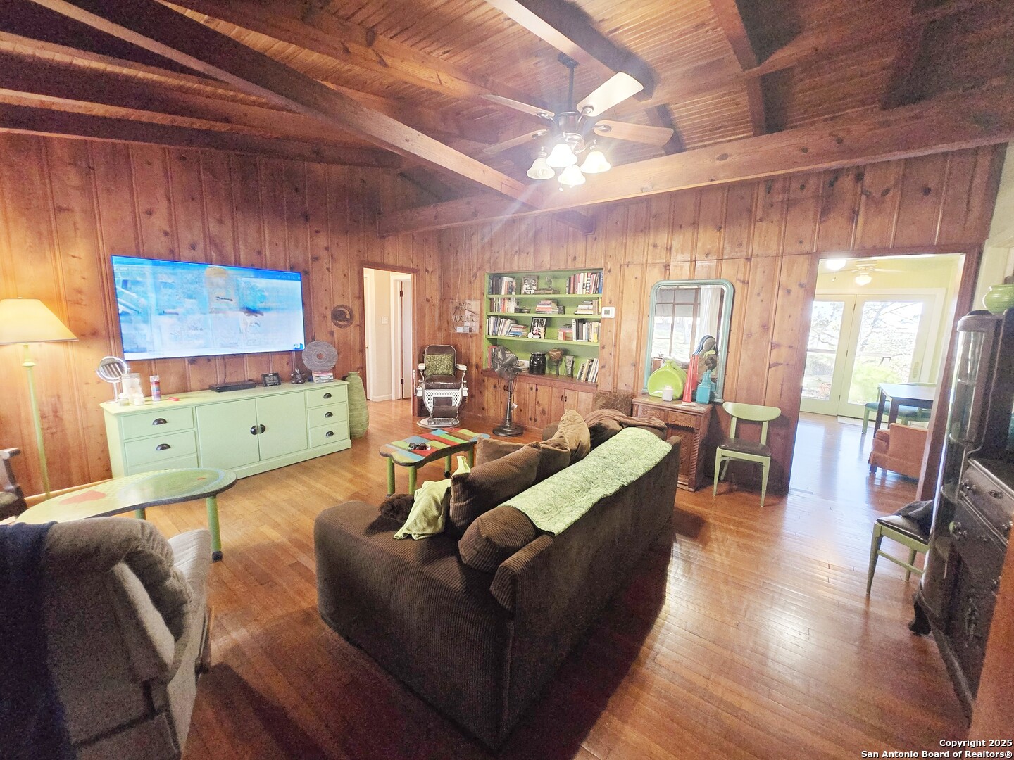 5564 Farm To Market Road 1103 Schertz, TX 78108 - Photo 9 of 35 a living room with furniture and wooden floor