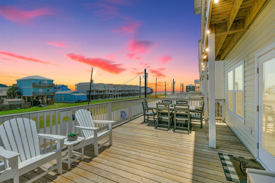 143 West Palm Surfside Beach, TX 77541 - Photo 36 of 38 The best place to watch the sun rise with your morning coffee...or for a nightcap at the end of the day!