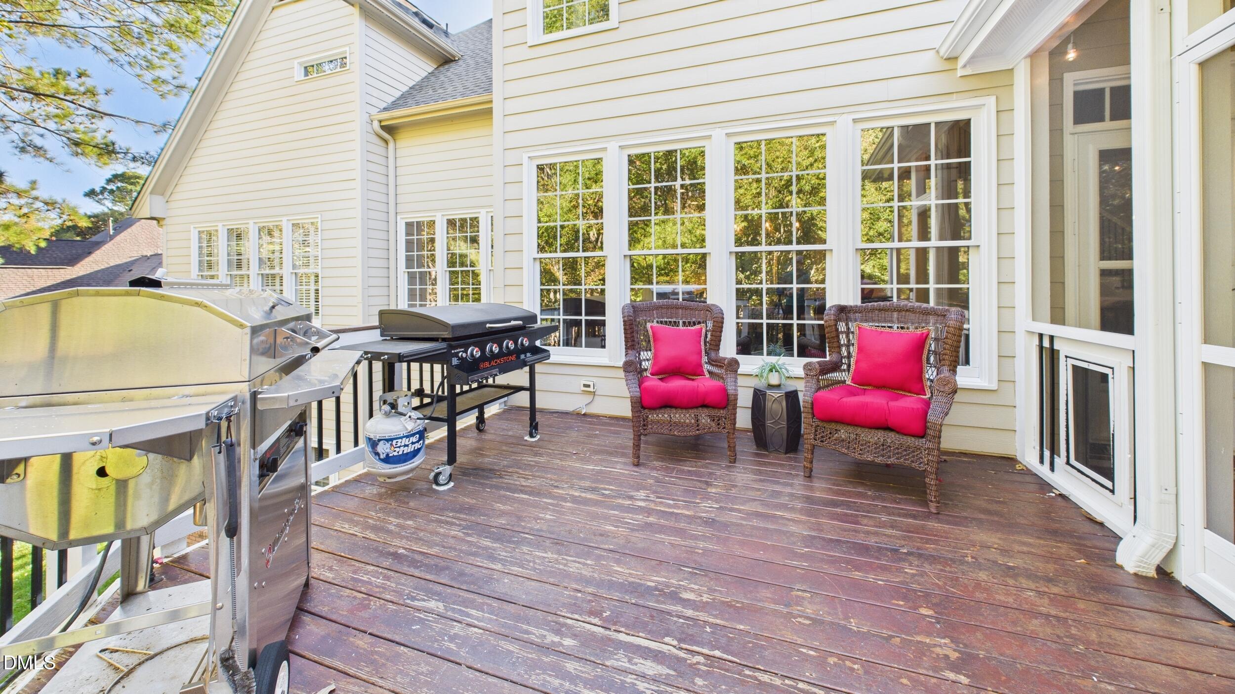 6121 Carlyle Drive Raleigh, NC 27614 - Photo 18 of 58 outdoor deck 2