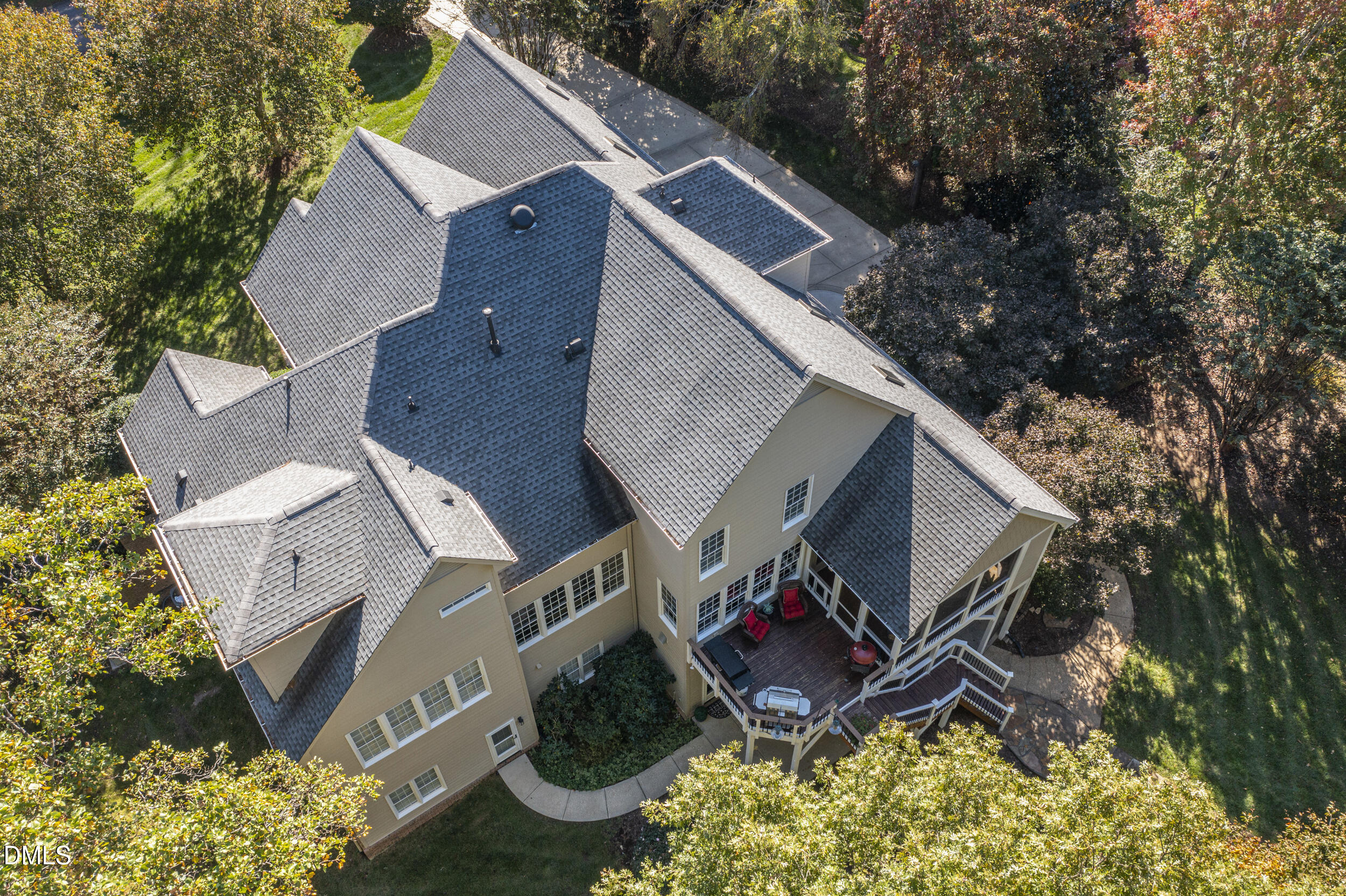 6121 Carlyle Drive Raleigh, NC 27614 - Photo 50 of 58 drone view