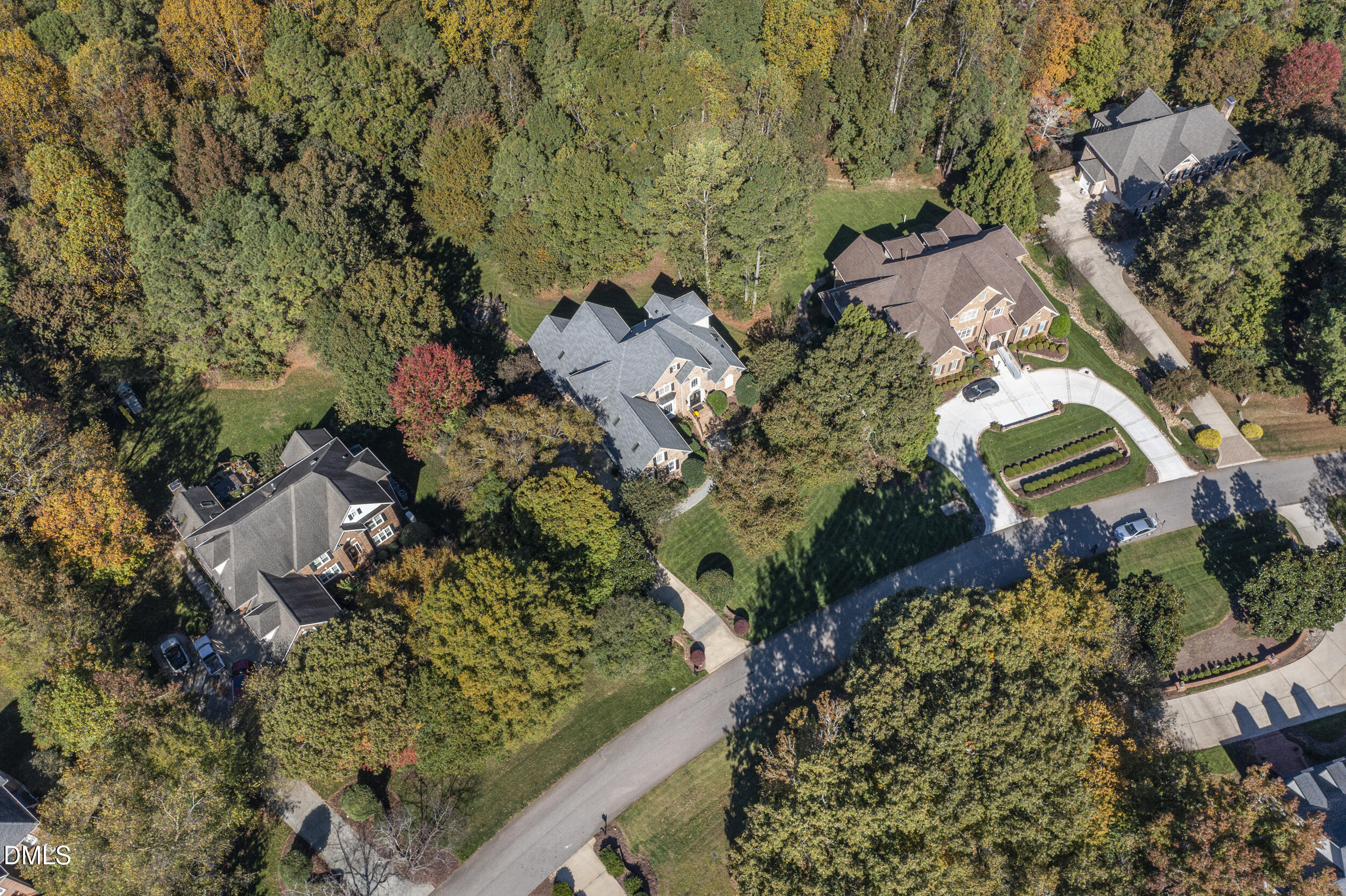 6121 Carlyle Drive Raleigh, NC 27614 - Photo 51 of 58 street drone view