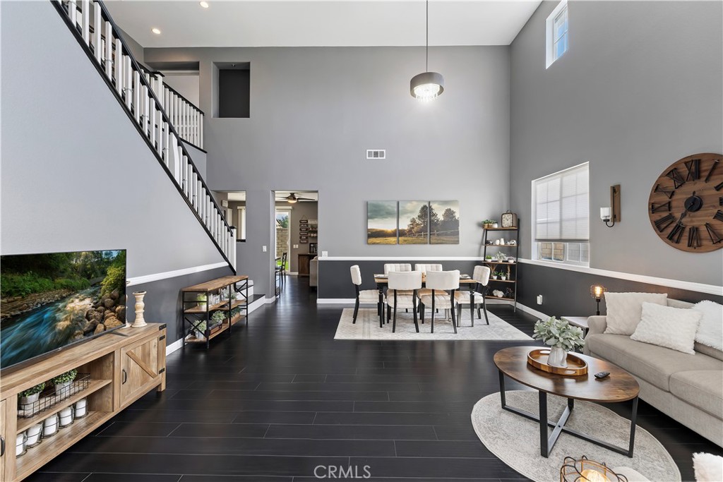 7029 Penny Court Rancho Cucamonga, CA 91739 - Photo 12 of 42 a living room with furniture and a wooden floor