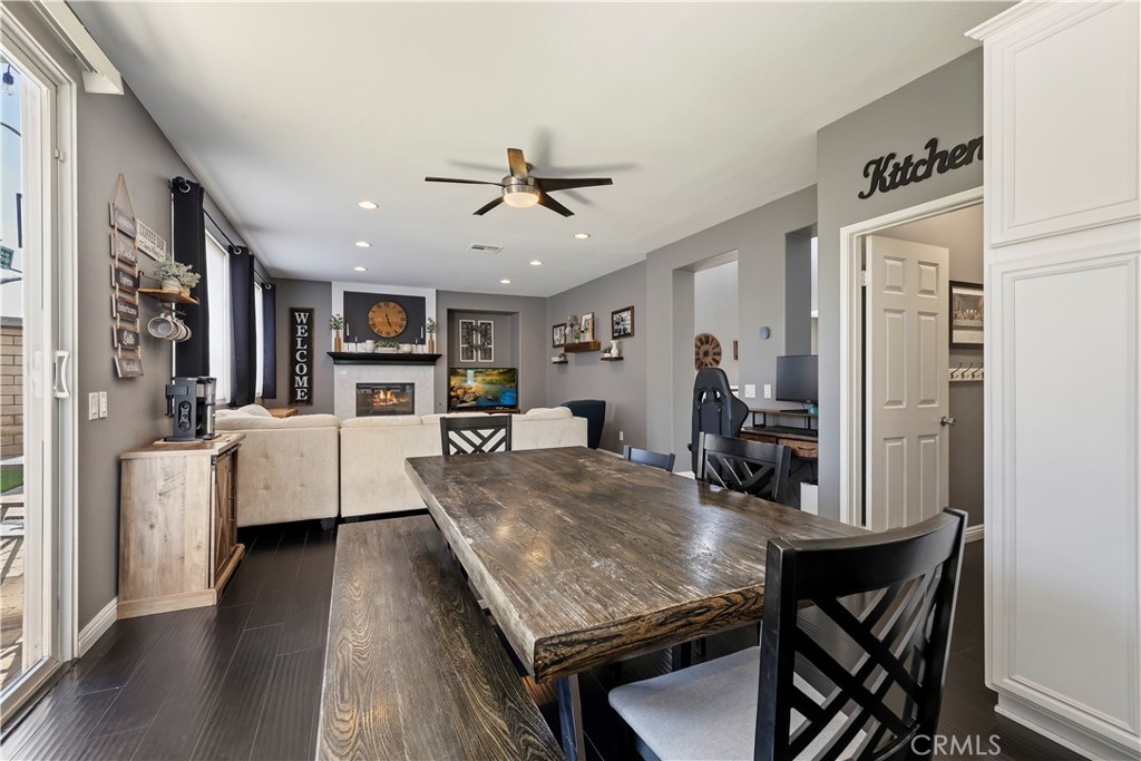 7029 Penny Court Rancho Cucamonga, CA 91739 - Photo 16 of 42 a living room with furniture and a wooden floor