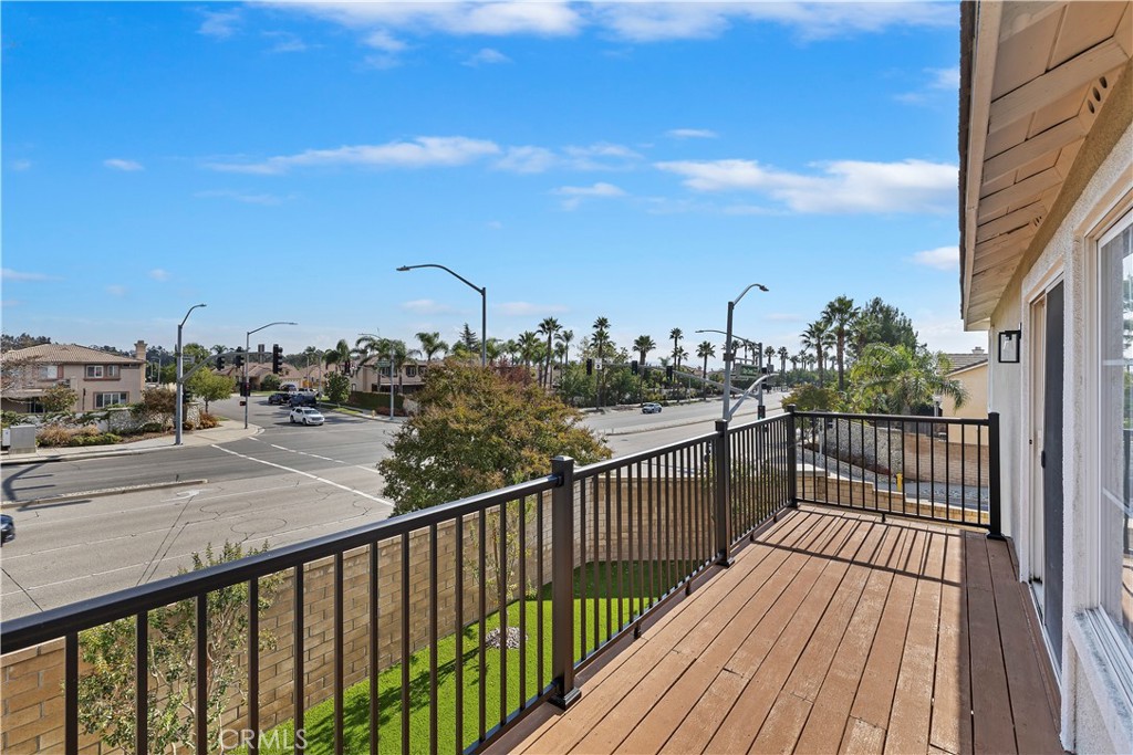 7029 Penny Court Rancho Cucamonga, CA 91739 - Photo 32 of 42 a view of city from a balcony
