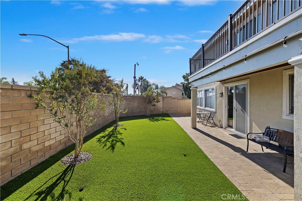 7029 Penny Court Rancho Cucamonga, CA 91739 - Photo 36 of 42 a view of a backyard with sitting area