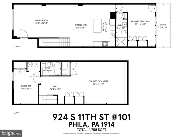 $600,000 | 924 South 11th Street, Unit 101, Philadelphia, PA 19147