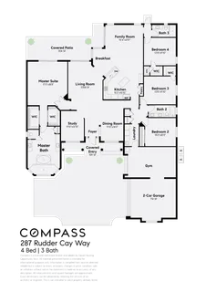 $1,625,000 | 287 Rudder Cay Way, Jupiter, FL 33458