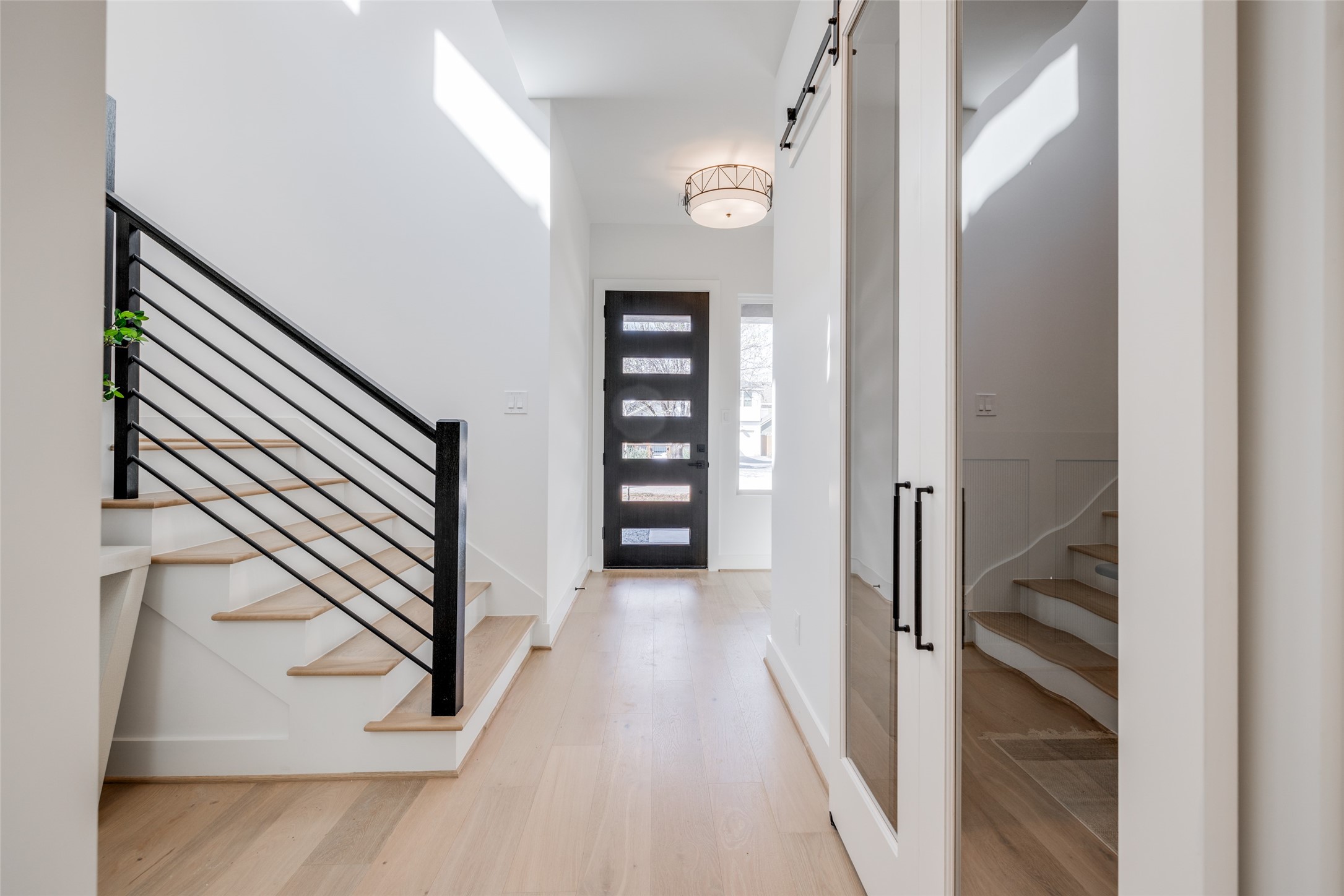 1306 Crocker Street Houston, TX 77019 - Photo 15 of 48 a view of a hallway view with staircase