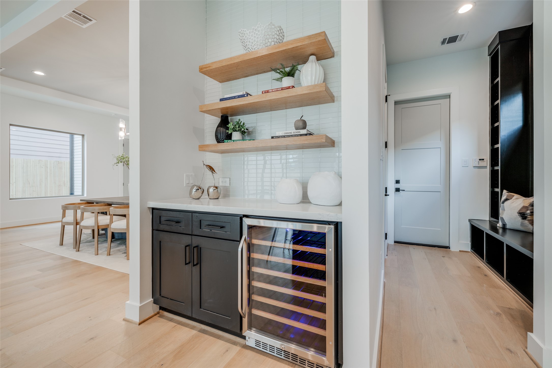 1306 Crocker Street Houston, TX 77019 - Photo 32 of 48 a kitchen with stainless steel appliances granite countertop a stove and a refrigerator