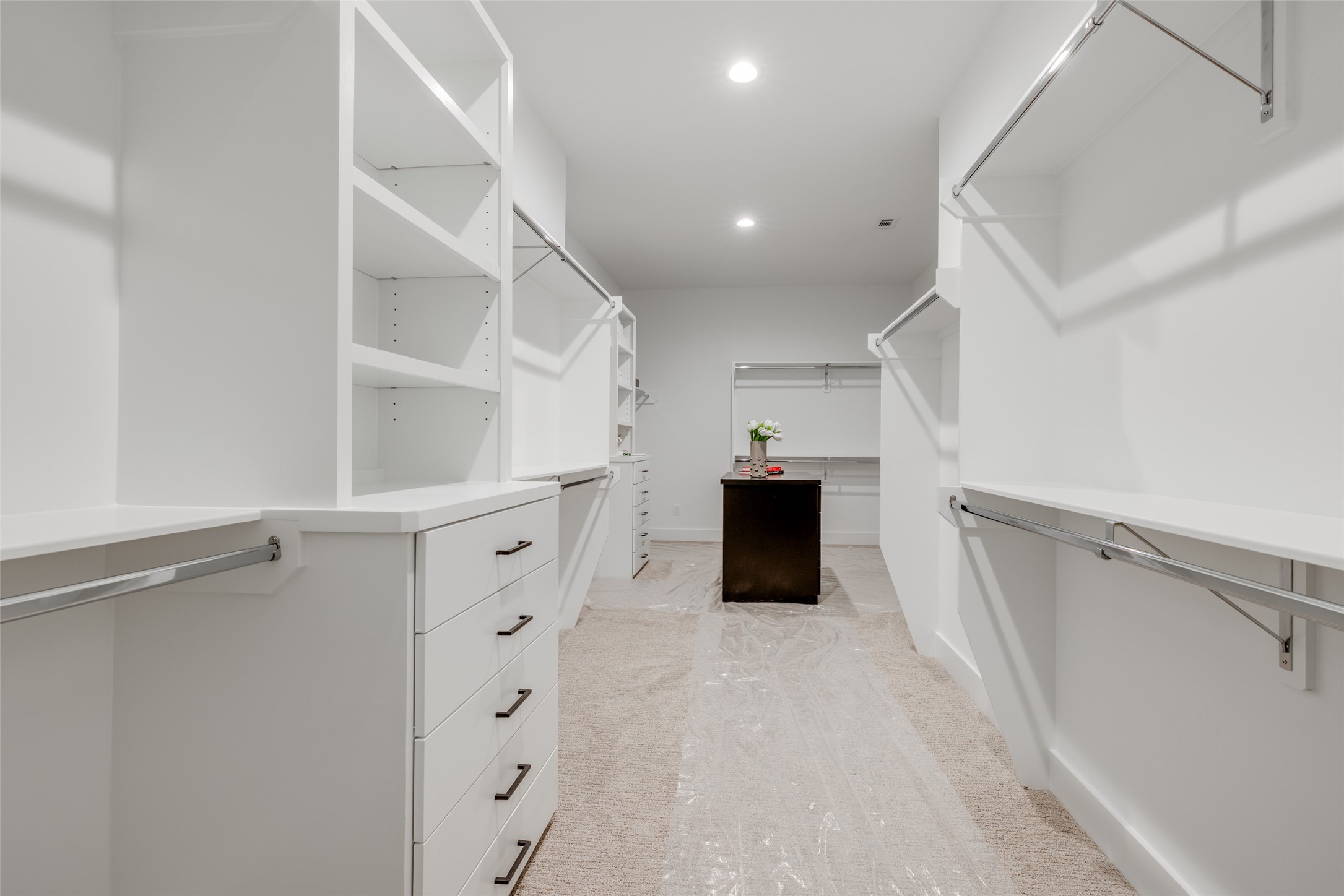 1306 Crocker Street Houston, TX 77019 - Photo 40 of 48 a view of an empty walk in closet