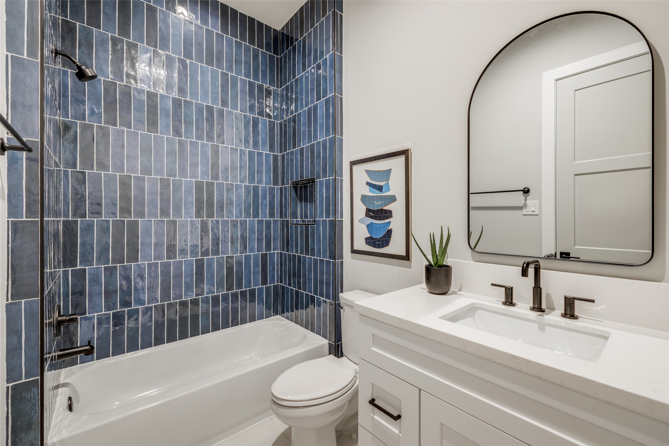 1306 Crocker Street Houston, TX 77019 - Photo 44 of 48 a bathroom with a sink toilet and shower