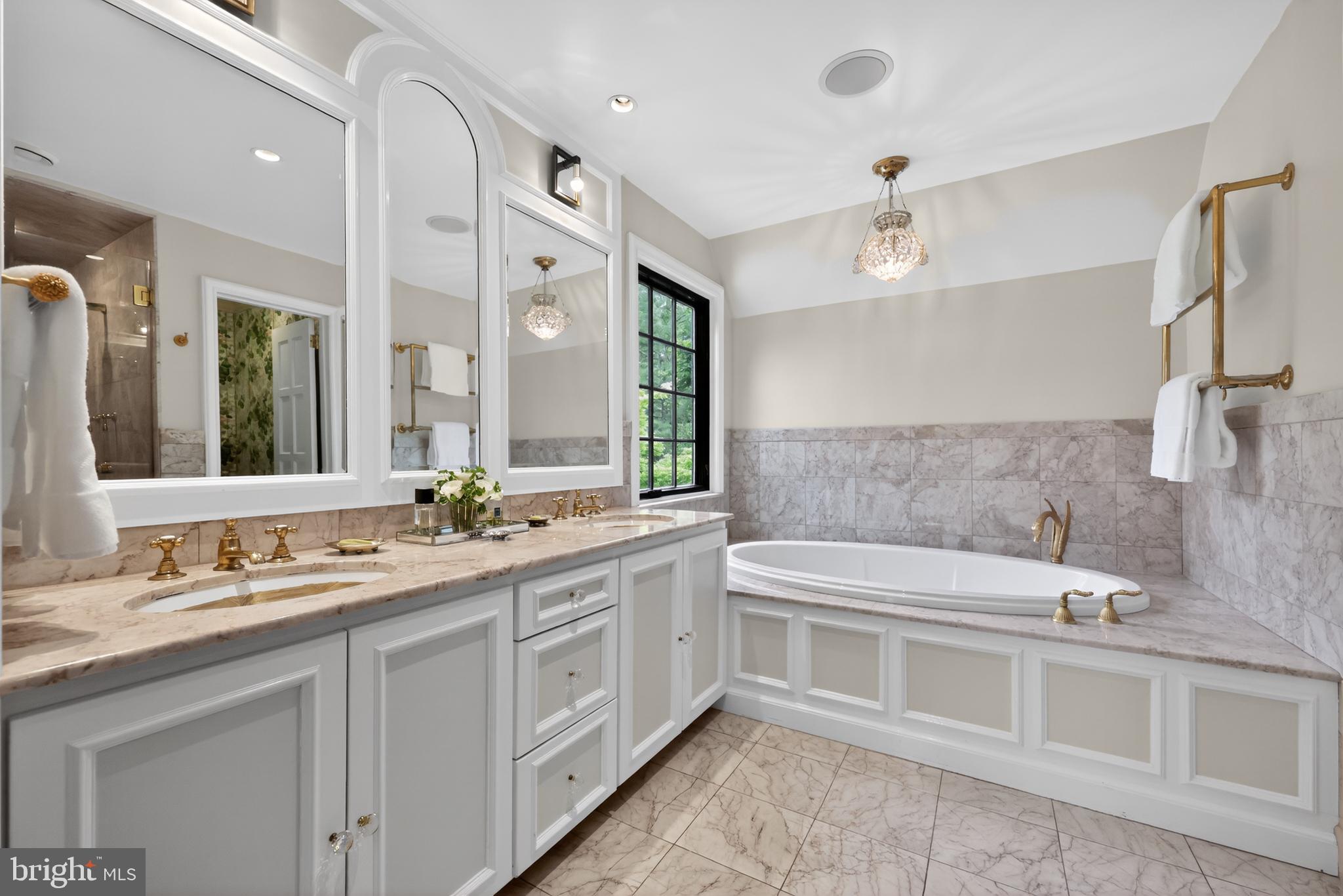 56 Tunbridge Road Haverford, PA 19041 - Photo 29 of 60 Primary Bath w/Large Shower & Water Closet