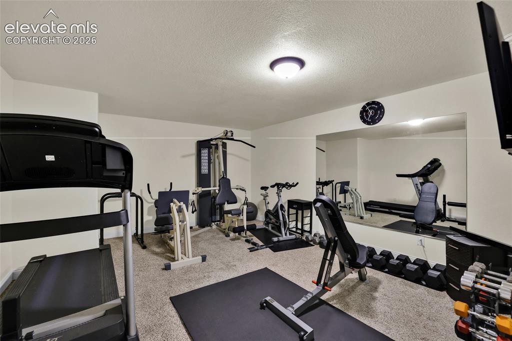 12266 Crystal Downs Road Peyton, CO 80831 - Photo 29 of 50 Most gym equipment will stay if buyer wants it