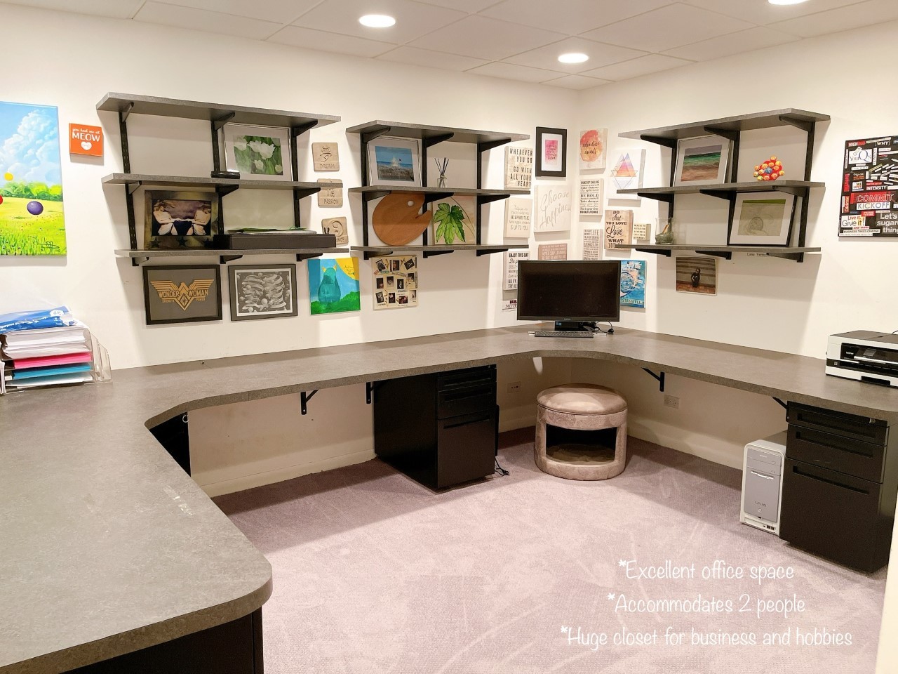 2047 Sheridan Road Buffalo Grove, IL 60089 - Photo 22 of 25 a living room with stainless steel appliances kitchen island a large counter top space a flat screen tv and view of kitchen