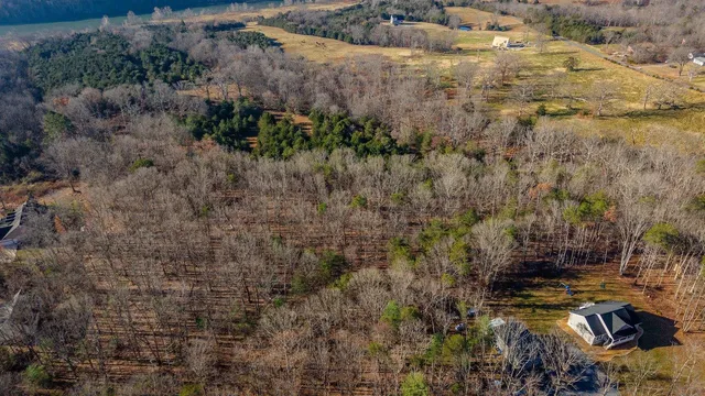 a view of a backyard of the house