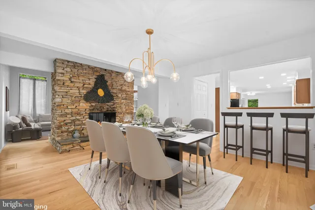 a view of a livingroom with a fireplace