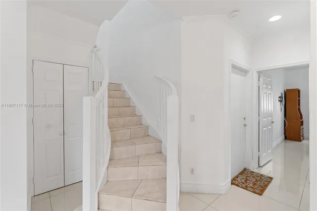 a view of entryway and hall