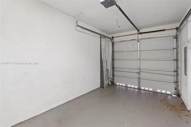 a view of a room with an empty space