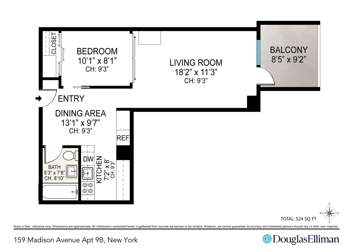 159 Madison Avenue, Unit 9B Manhattan, NY 10016 - Photo 16 of 16