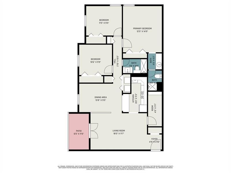 3599 Woodbriar Circle, Unit A Tucker, GA 30084 - Photo 30 of 30 a picture of a floor plan