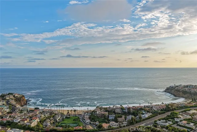 a view of an ocean beach