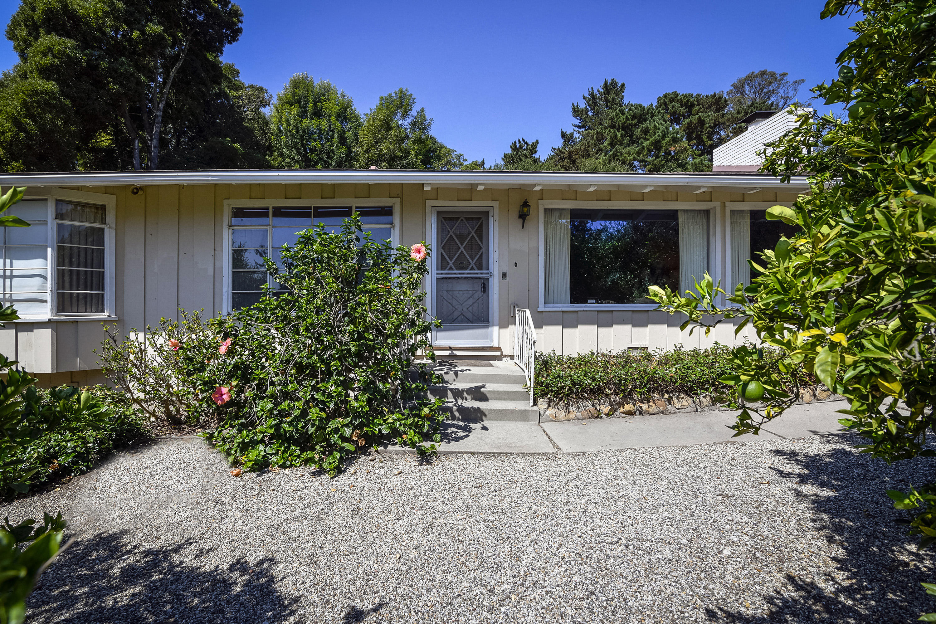 725 El Rancho Road Santa Barbara, CA 93108 - Photo 6 of 13 front view of a house with a yard