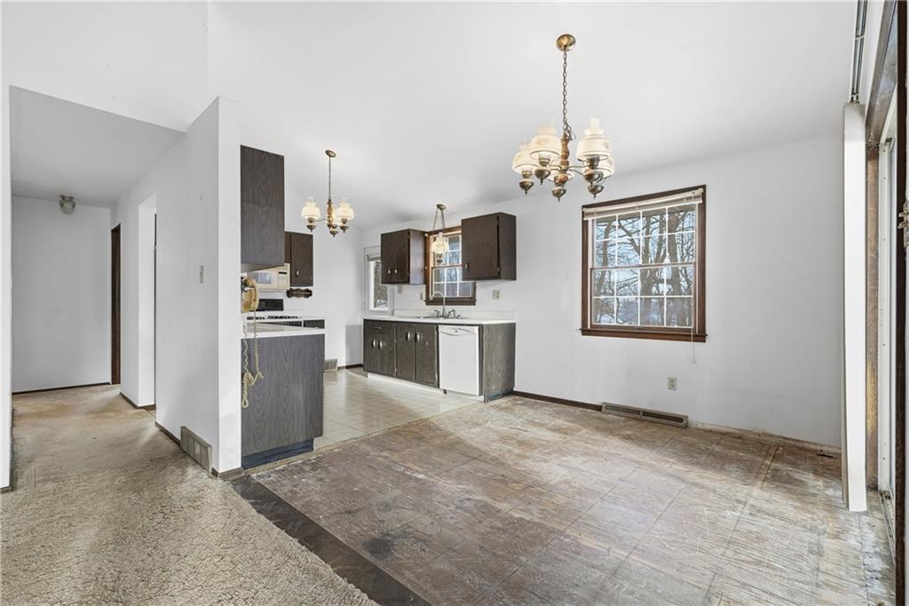 120 Grandview Drive Freeport, PA 16229 - Photo 17 of 40 a view of a kitchen with refrigerator and microwave