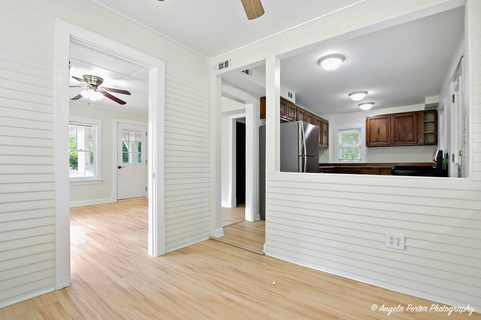 41028 North Ridge Circle Antioch, IL 60002 - Photo 8 of 29 a view of a hallway view with wooden floor and staircase