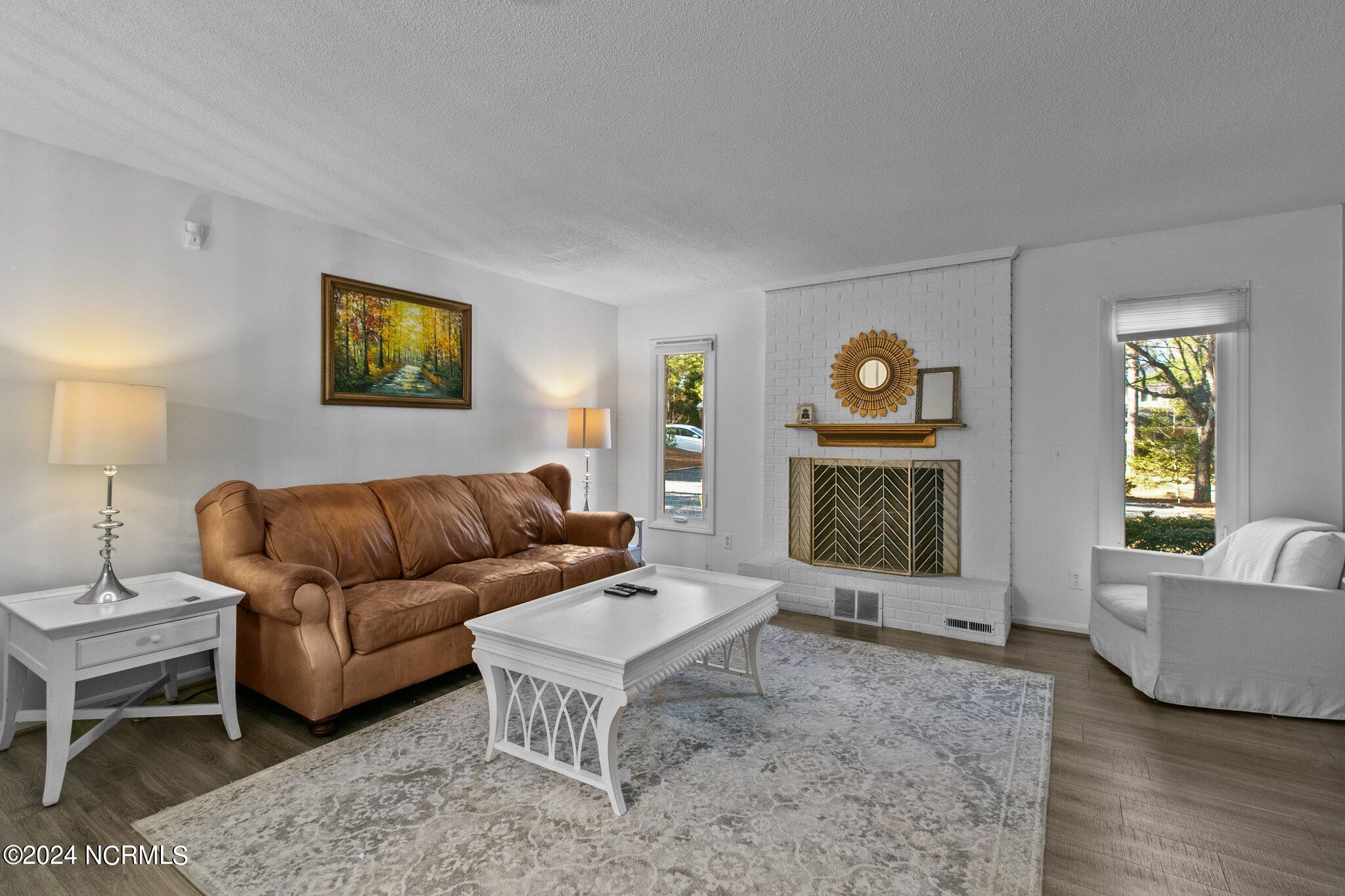6 Canter Place Pinehurst, NC 28374 - Photo 4 of 29 Living Room with Gas Fireplace
