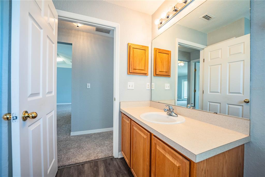 233 Towhee Road Winter Haven, FL 33881 - Photo 59 of 87 a bathroom with a sink and a mirror